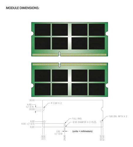 Memoria Ram Kingston Kcp432sd8/32 Ddr4, 3200mhz, 32gb