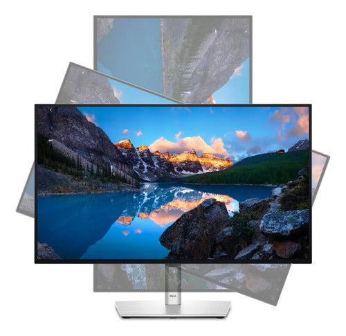 Monitor Dell U2724de Lcd Ips 27 2560x1440 120hz Negro/plata Plata