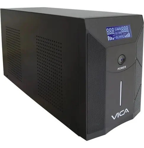 No Break Vica S3000, 1800w, 3000va 8 Contactos 120v Negro