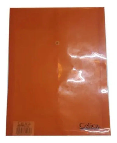 Sobre P/documentos Celica Oficio Naranja C/12 Pzs Co-f11 /v Naranja