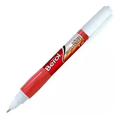 Pluma Berol Correctora C/12