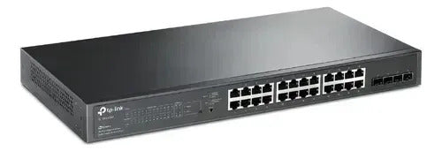 Switch Tp-link Poe De 24 Puertos Tl-sg2428p 240w Negro