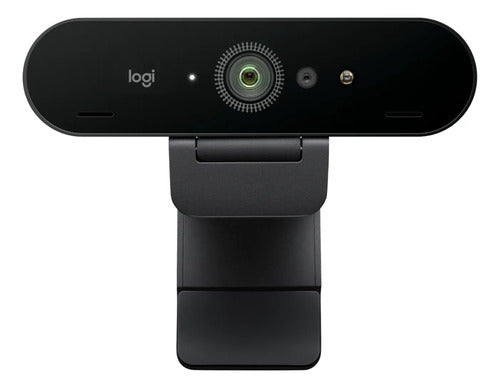 Webcam Logitech Brio 4k Ultra Hd 13mp 30 Fps Zoom 5x Usb-c Negro