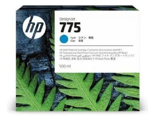 Cartucho De Tinta Hp 1xb17a Color Cian De 500 Ml