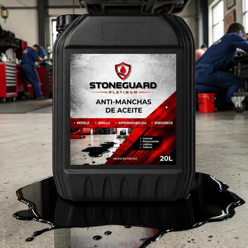 Stoneguard Endurecedor Acabado Brillante 20l Base Solvente