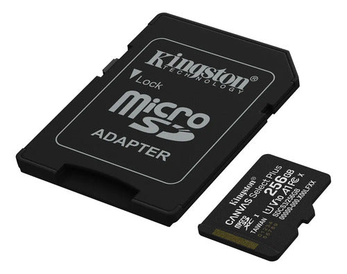 Tarjeta De Memoria Microsd Kingston 256gb Sdcs3/256gb