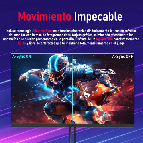 Monitor Gamer Xpg Rift R24f2 Led 23.8 , 1920x1080 Fhd, 120hz Negro