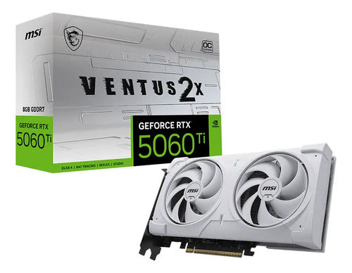 Tarjeta Video Msi Nvidia Rtx 5060 Ti 8g Ventus 2x Oc Plus
