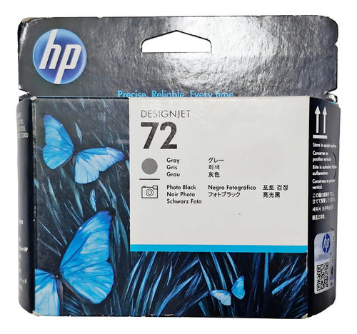 Cabezal De Impresión Fotográfica Hp 72 Gris/negro - C9380a