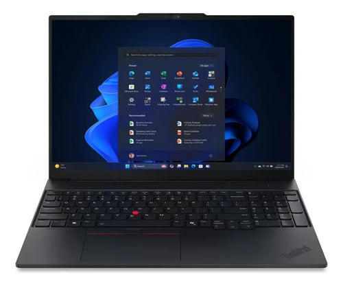Laptop Lenovo Thinkpad E16 Gen 3 16 Wuxga Core 5 210h, 16gb Negro