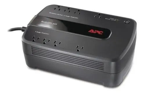 No Break Apc Back-ups Be650g1-lm, 390w, 650va, Salida 120v Negro