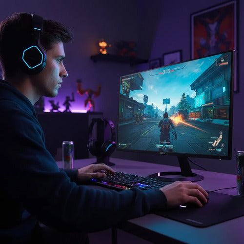 Monitor Gamer Asus Vz27ehf Lcd 27 , 1920x1080 Full Hd, 100hz Negro