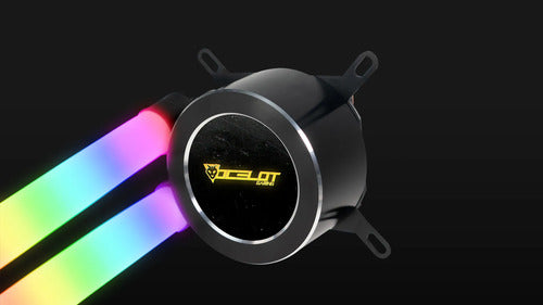 Ocelot Gaming Polar Wave Enfriamiento Líquido Cpu 3x120 Negr Negro