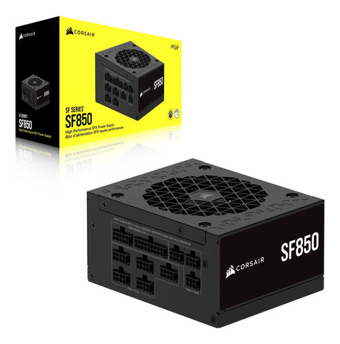 Fuente Poder Corsair Sf850 80 Plus Platinum Sfx Modular 850w Negro