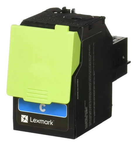 Toner Lexmark 78c40c0 Cyan 1,400 Páginas Estandar Tinta Cian Cian