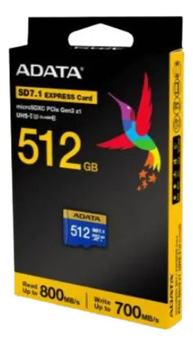 Memoria Flash Adata Ud512gex3l1-c, 512gb Microsdxc Uhs-ii