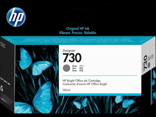 Tinta Hp Designjet 730 Lf 130ml Color Gris