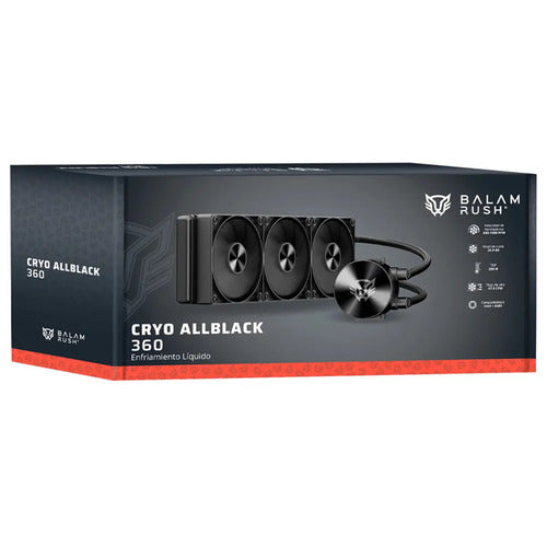 Balam Rush Cryo Allblack Enfriamiento Líquido Cpu, Negro Negro