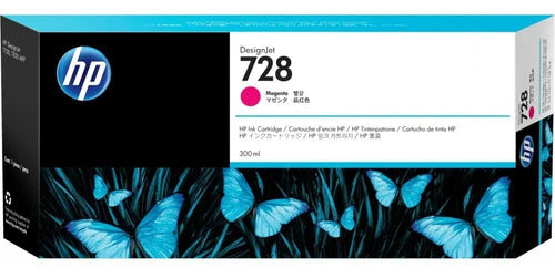 Cartucho De Tinta Hp F9k16a Color Magenta De 300 Ml