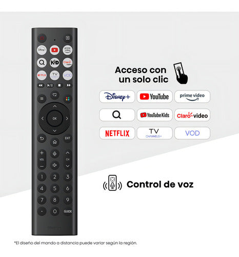 Hisense Smart Tv Led 55a65nv 55 , 4k Ultra Hd, Negro