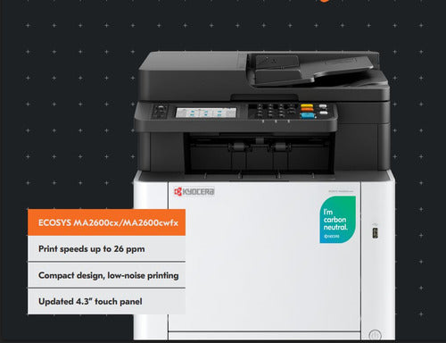Impresora Laser Multifuncional Color Ma2600cwfx Wifi 27ppm Blanco