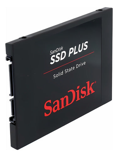 Ssd Sandisk Ssd Plus, 500gb, 2.5 , 500mb/s Sata 3