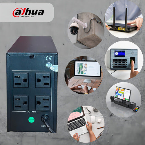 No Break Dahua Dh-pfm350-360-a Linea Iteractiva 360w, 600va