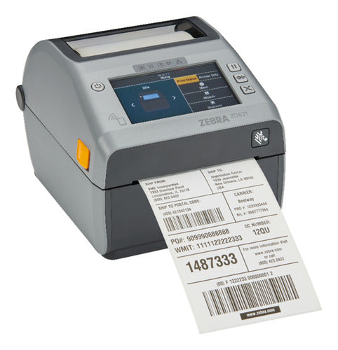 Impresora Térmica Zebra Zd621 Modelo Zd6a142-301f00ez Gris