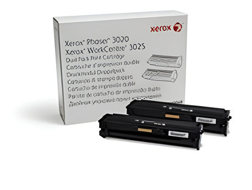 Tóner Xerox 106r03048 Negro, 3.000 Páginas - 2 Piezas