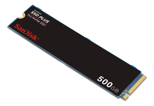Ssd Sandisk Plus Nvme, 500gb, M.2, 2500 Mb/s 2400 Mb/s