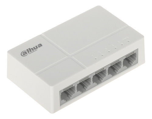Switch Dahua Fast Ethernet Pfs3005-5et-l, 5 Puertos Rj-45