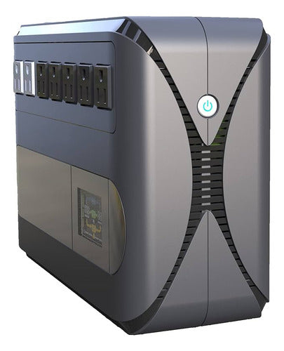No Break Skele Gf1000, 600w, 100kva Salida 120v, 7 Salidas