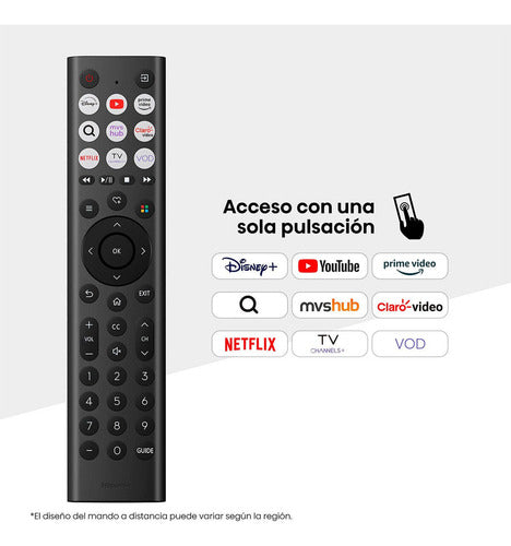 Hisense Smart Tv Led 40a4nv 40 , Full Hd, Negro