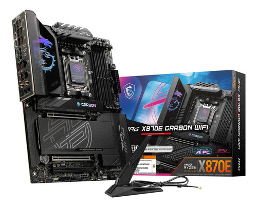 Tarjeta Madre Msi Mpg X870e Carbon Wifi Atx Am5 256gb Ddr5