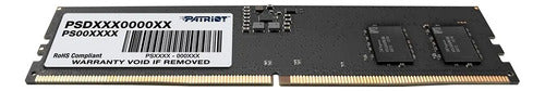 Memoria Ram Patriot Signature Ddr5, 5600mhz, 32gb, Cl46