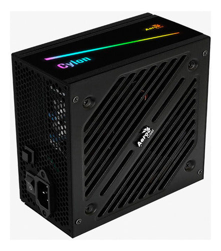 Fuente De Poder Aerocool Cylon 600w 80 Plus Atx, 120mm, 600w Negro