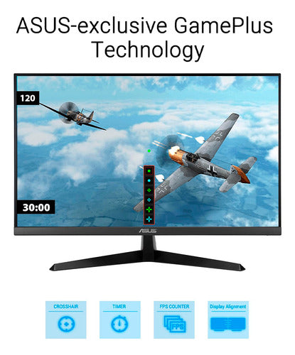 Monitor Asus Vy279hgr 27 Fhd 1080p Ips 120hz 1ms