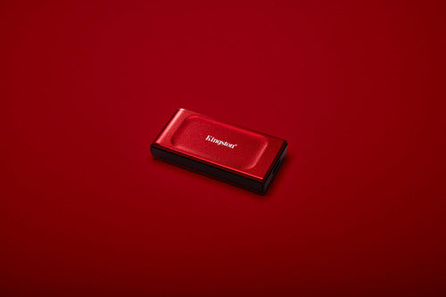 Ssd Externo Kingston Xs1000, 1tb, Usb C, Rojo Sxs1000r/1000g