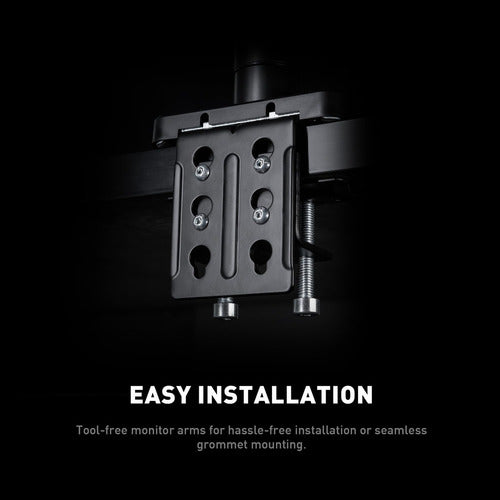 Soporte Dos Monitores Msi Mt201d Premium Heavy Duty 17~ 45