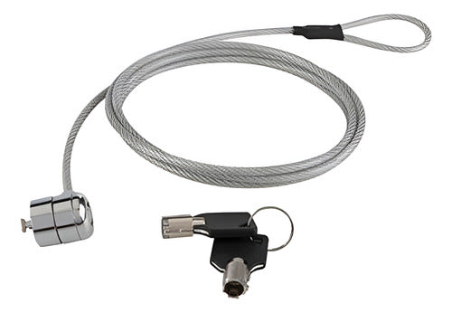 Brobotix Candado Con Llave Laptop 235497 K-slot 1.8 M Acero Gris