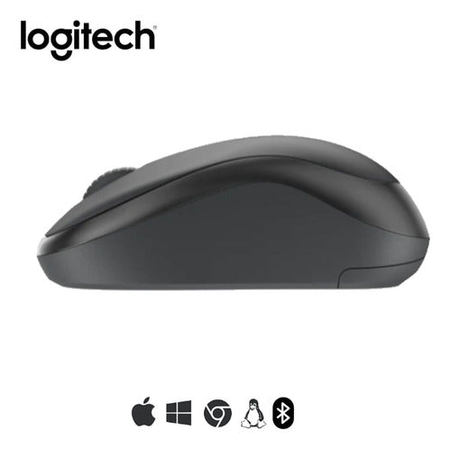 Mouse Logitech Óptico M240 Silent, Bluetooth 4000dpi Grafito