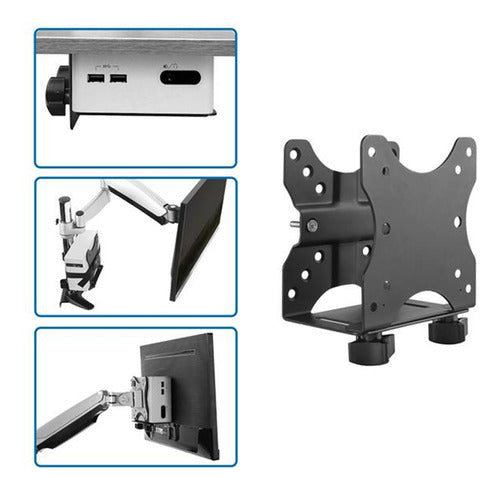 Startech.com Soporte De Montaje Vesa Thin Clients 5kg Negro