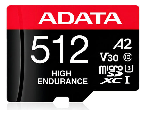 Memoria Flash Adata High Endurance 512gb Microsdxc Clase 10