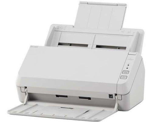 Escáner Usb Fujitsu Sp1130n A4 De 600 Dpi Y 30 Ppm Gris