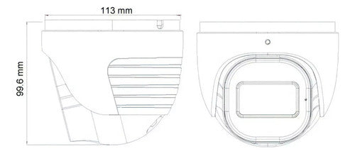 Provision-isr Cámara Cctv Domo Ir Di-320a-vf 1936x1096p Noch
