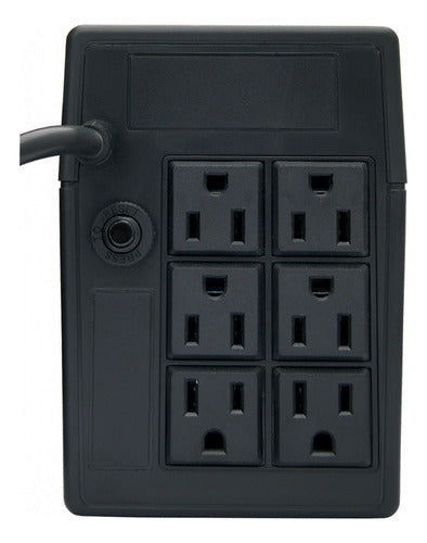 No Break Vica Con Regulador S650, 360w 650va Salida 108-132v