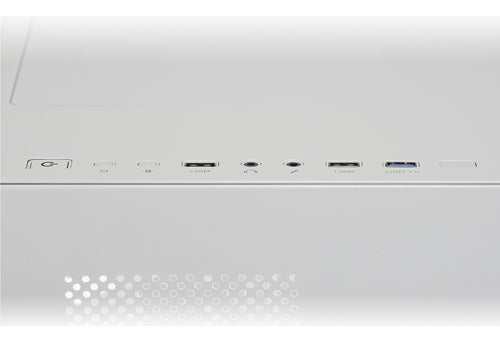 Gabinete Game Factor Csg700 Con Ventana, Midi-tower Blanco