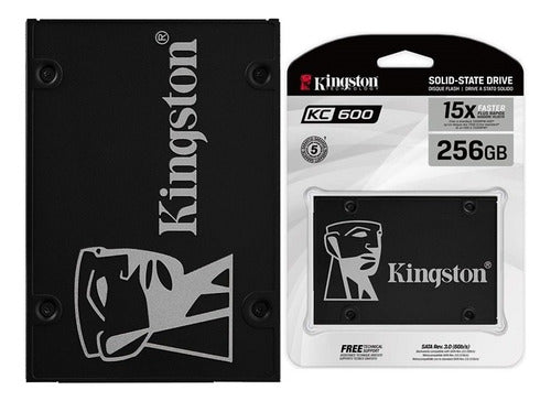 Ssd Kingston Kc600 Nand 3d Tlc, 256gb, Sata Iii, 2.5'', 7mm