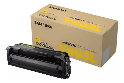 Toner S-print A4 Clt-y603l Amarillo Alto Rendimiento 10,000p