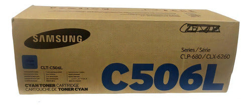 Toner Samsung Su042a Clt-c506l Cian 3,500 Paginas